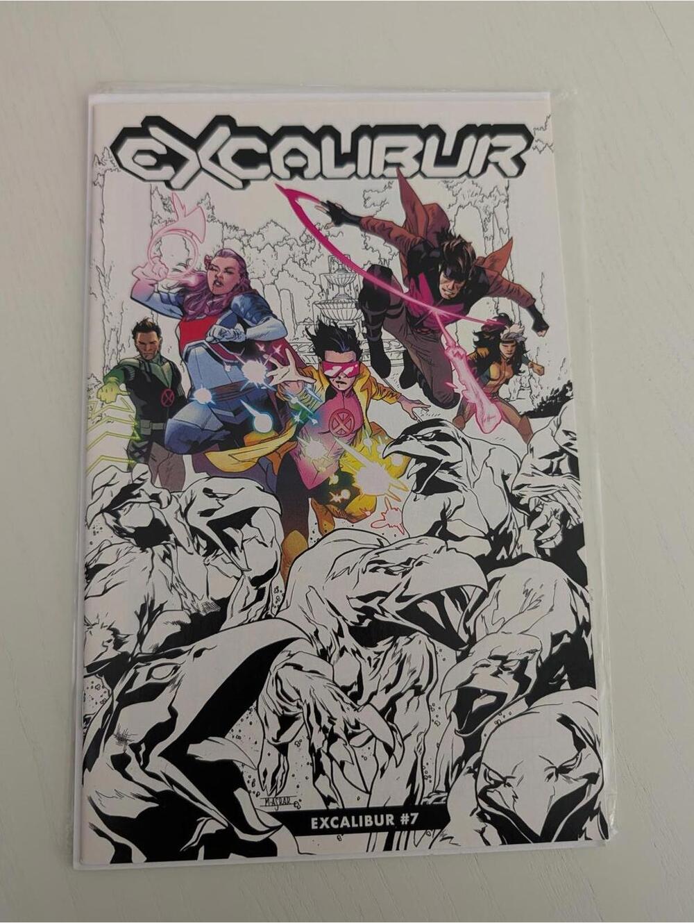 Excalibur vol. 4 #7C Comic Book C2E2 Variant - Mahmud Asrar